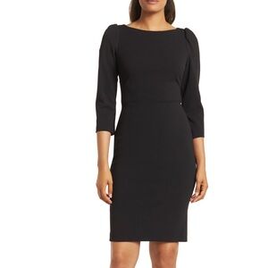 Calvin Klein Black Long Sleeve Dress